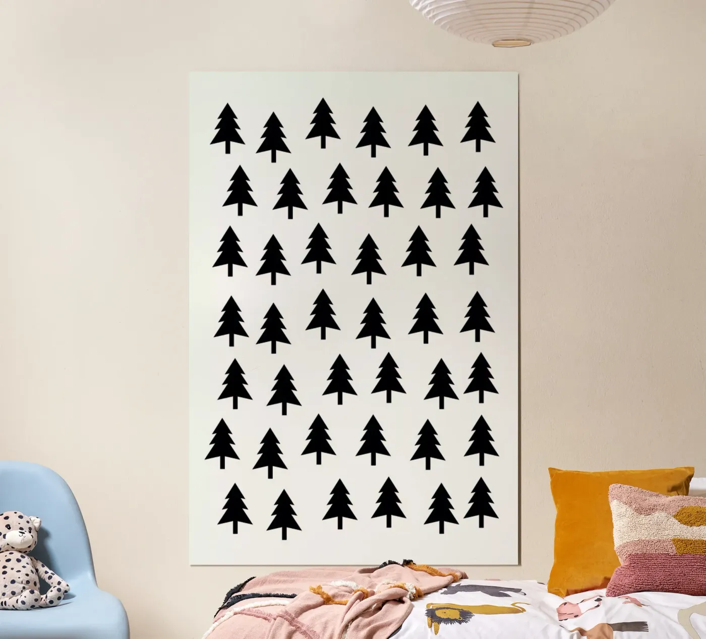 Tree Pattern hahnemühle van Mottos by Sinan Saydik