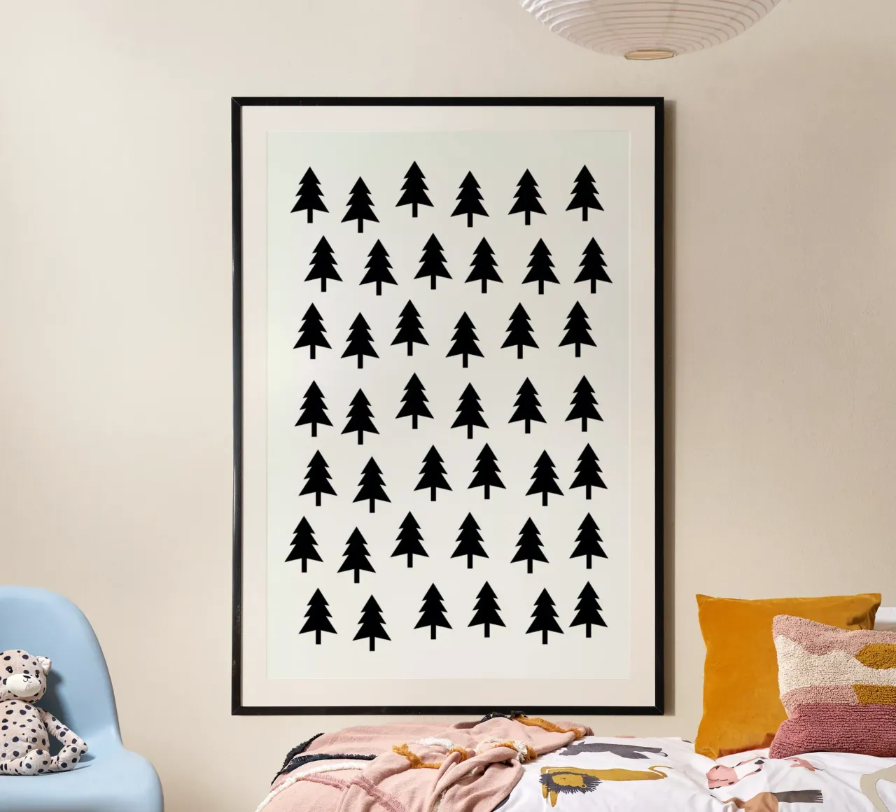 Tree Pattern hahnemühle van Mottos by Sinan Saydik