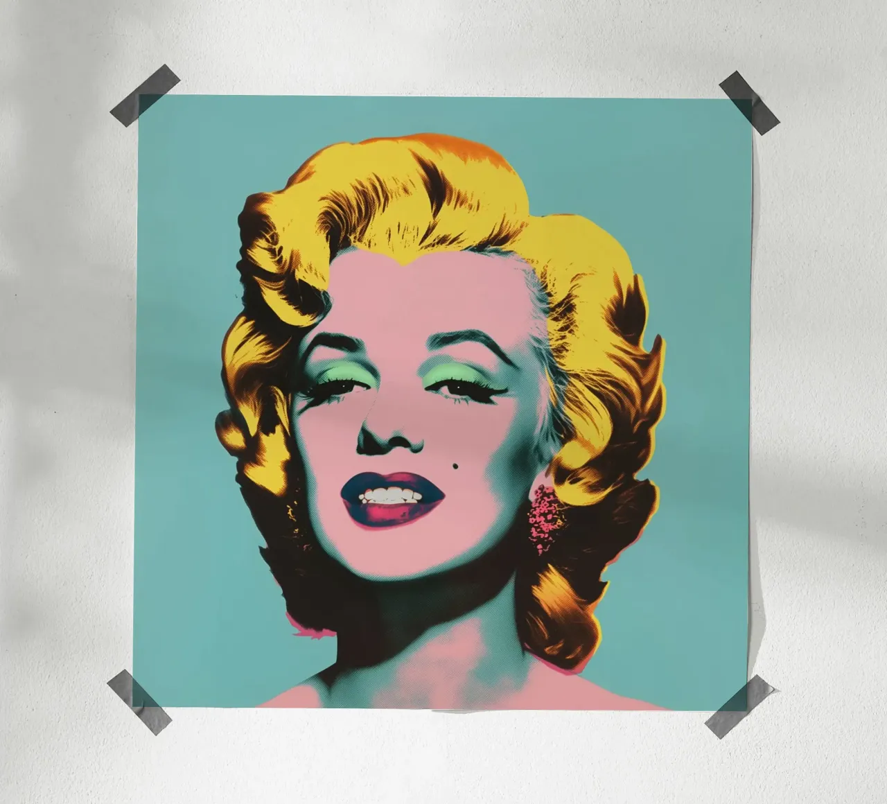 Marilyn Monroe, superstar del pop 1 poster da Carinaprint