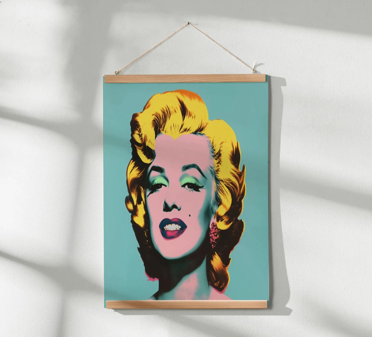 Marilyn Monroe, Pop-Superstar 1 Poster von Carinaprint