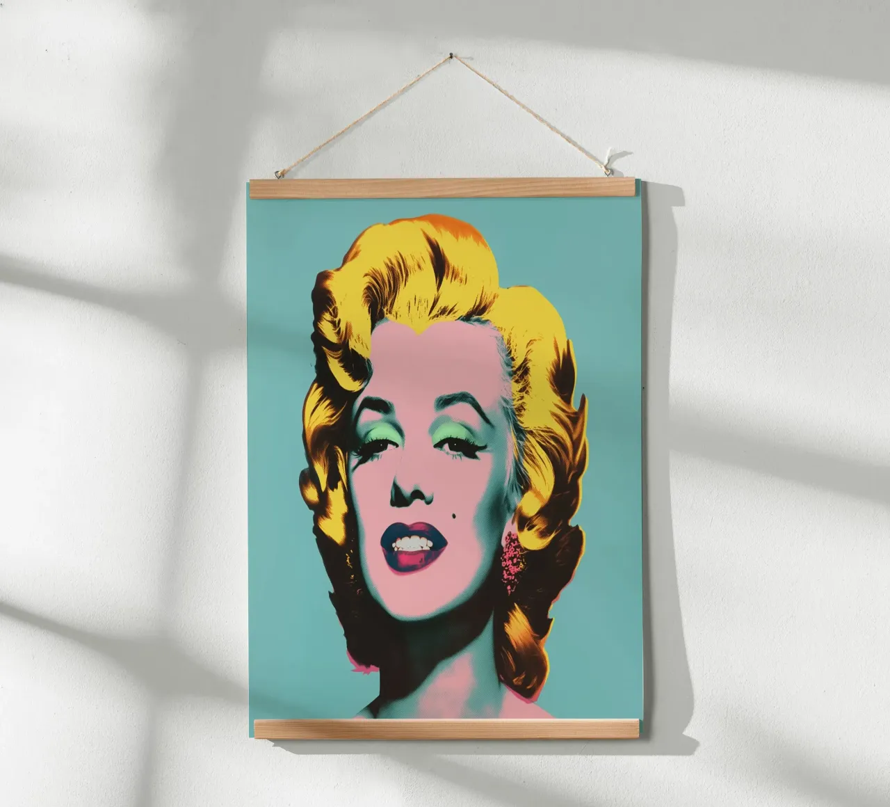 Marilyn Monroe, superstar del pop 1 poster da Carinaprint