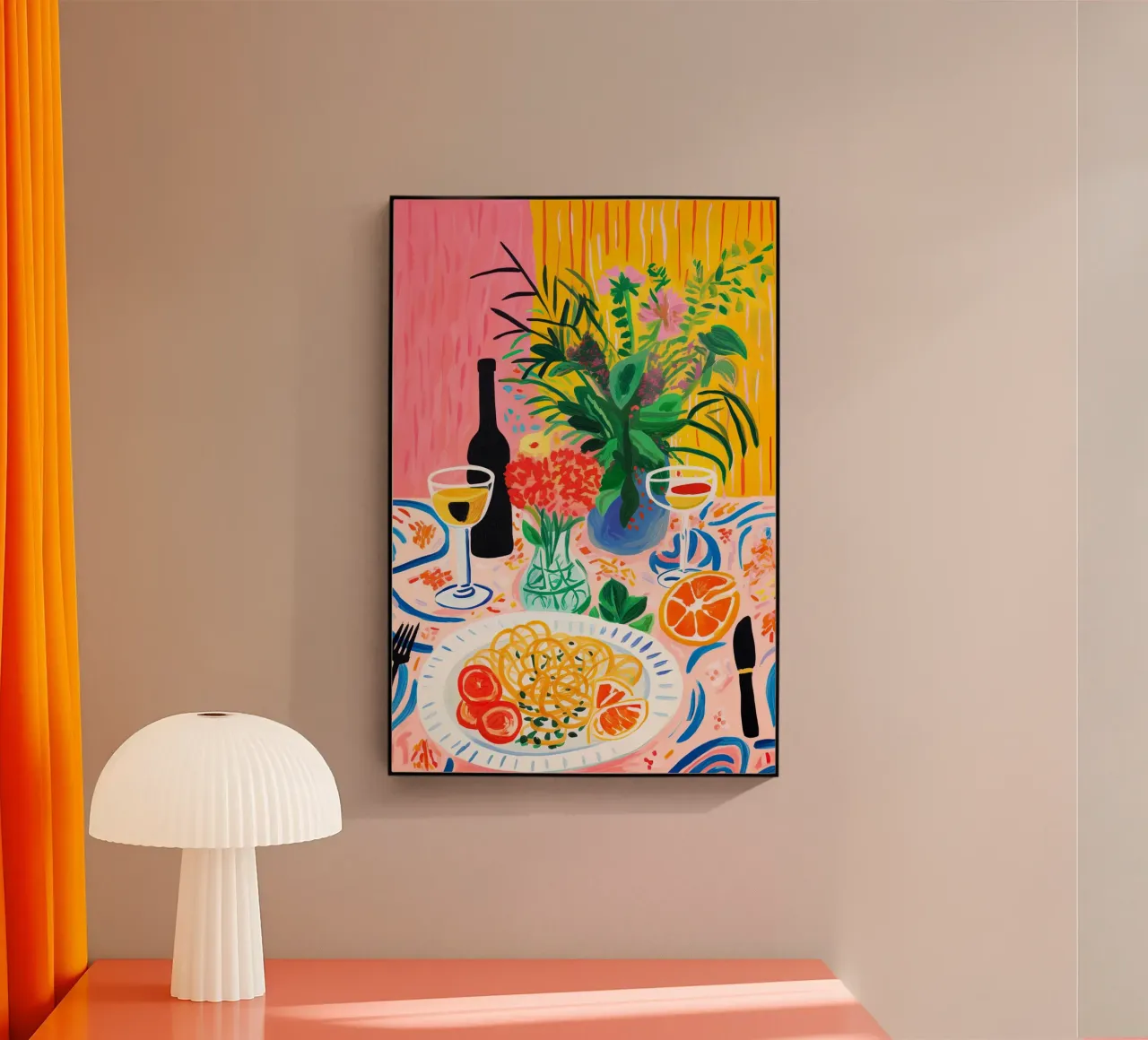 Summer Buffet plexiglass da Artsy Bessy