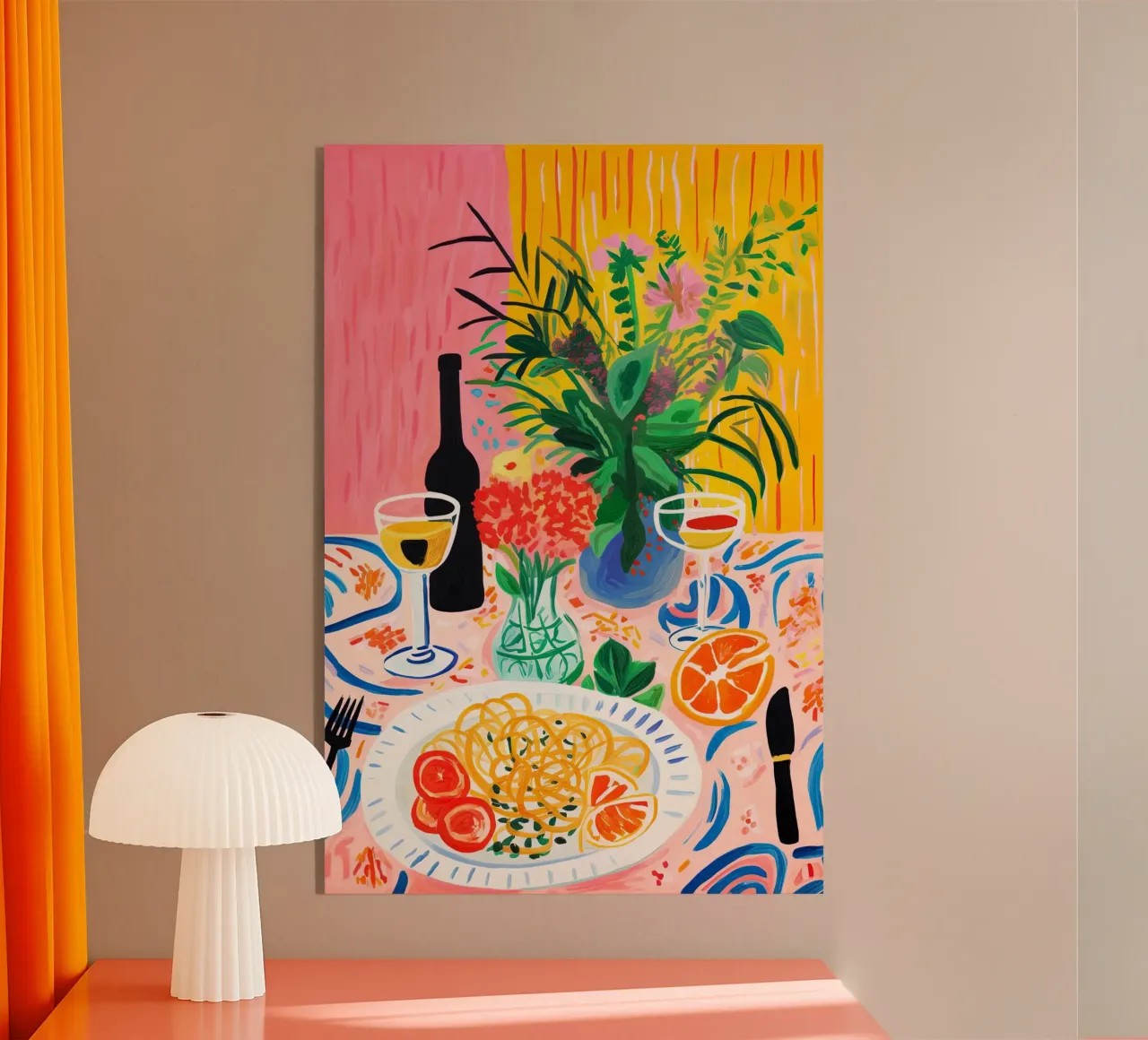 Summer Buffet plexiglass da Artsy Bessy