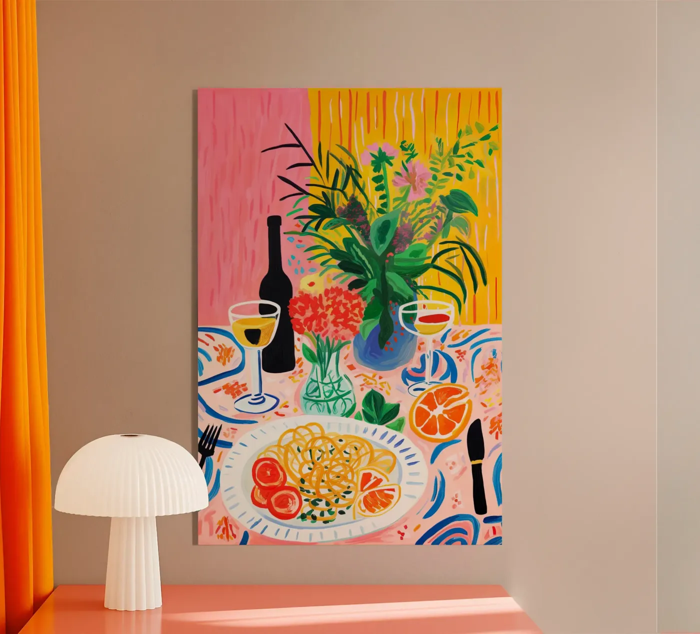 Summer Buffet plexiglass da Artsy Bessy