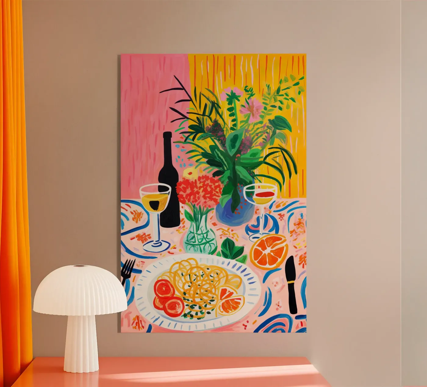 Summer Buffet plexiglass da Artsy Bessy