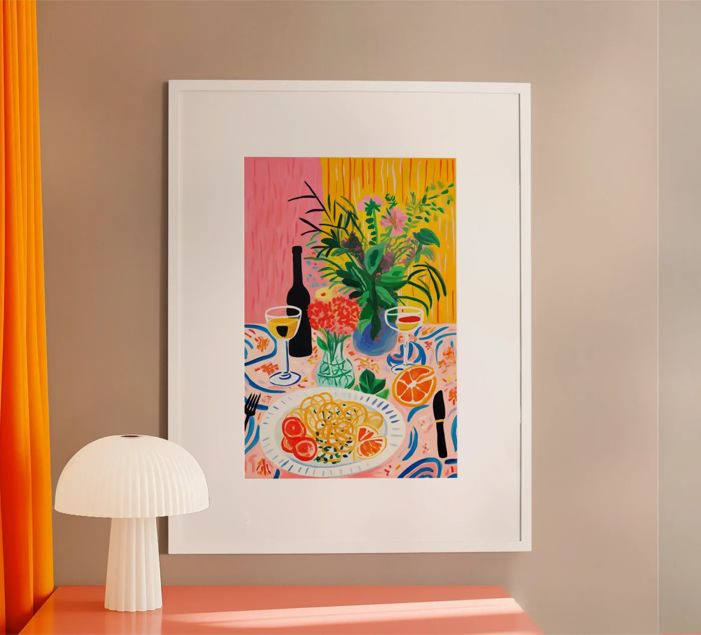 Summer Buffet poster da Artsy Bessy