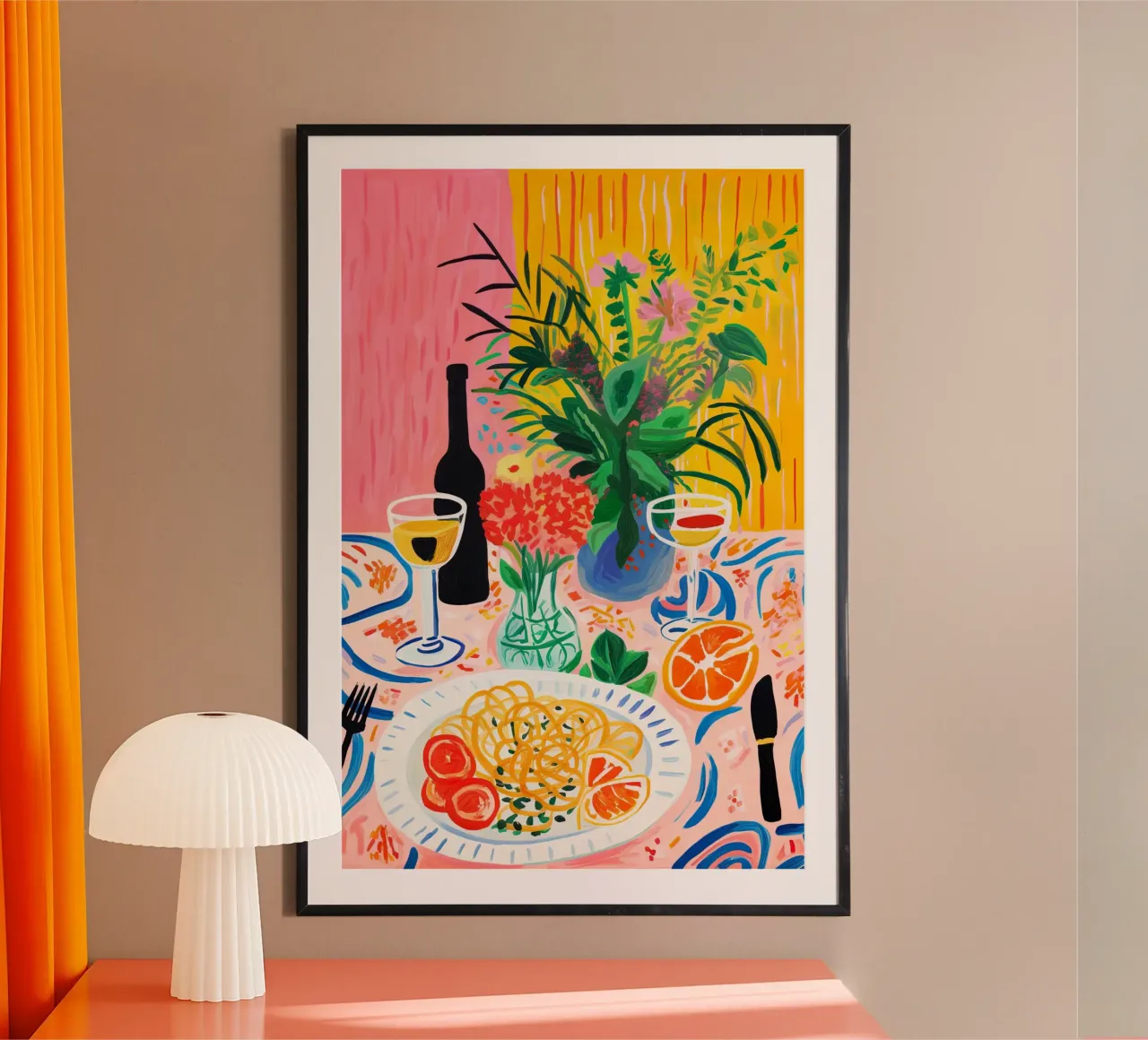 Summer Buffet poster da Artsy Bessy