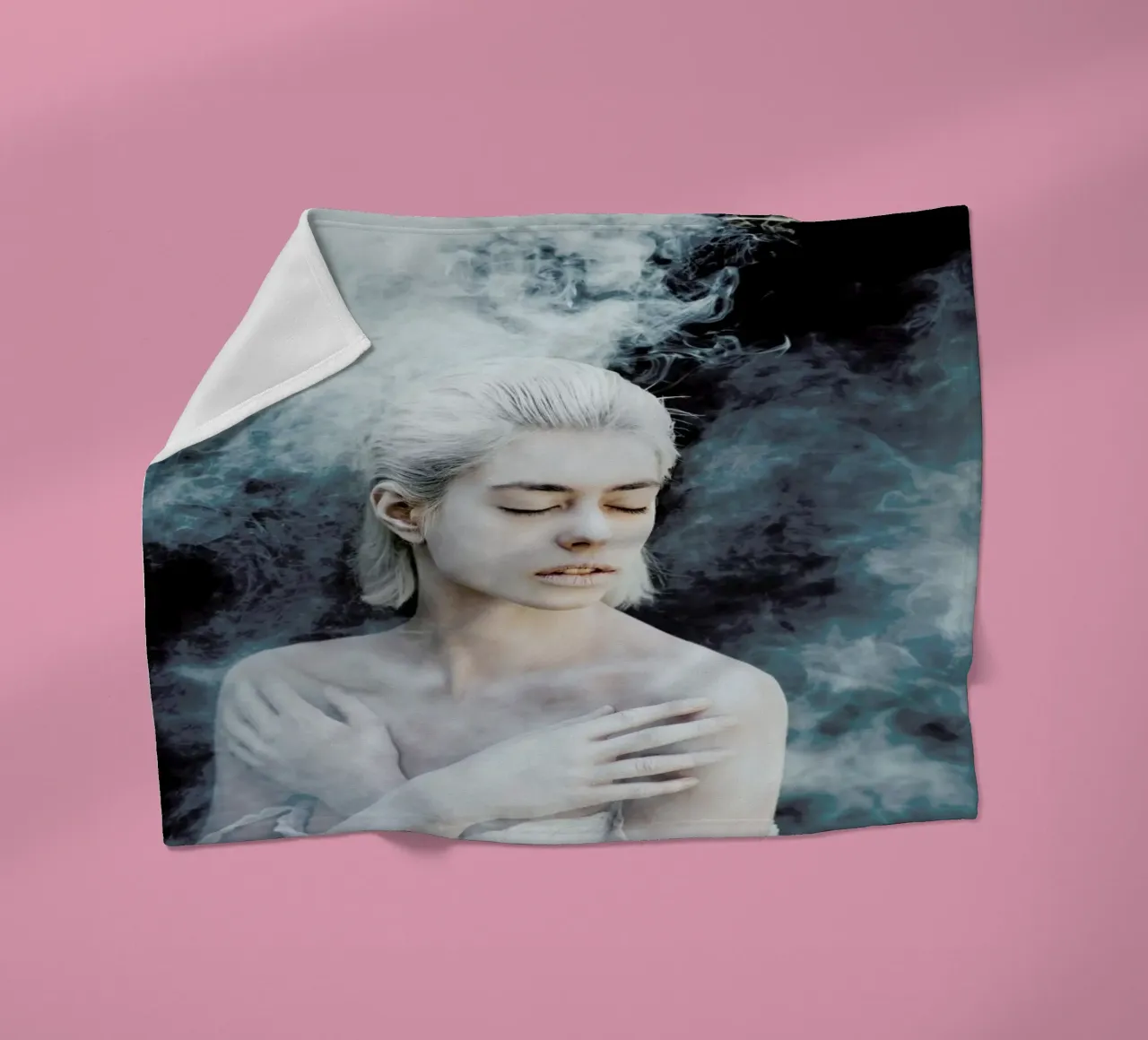 Illusion Fleecedecke von Jovana Rikalo