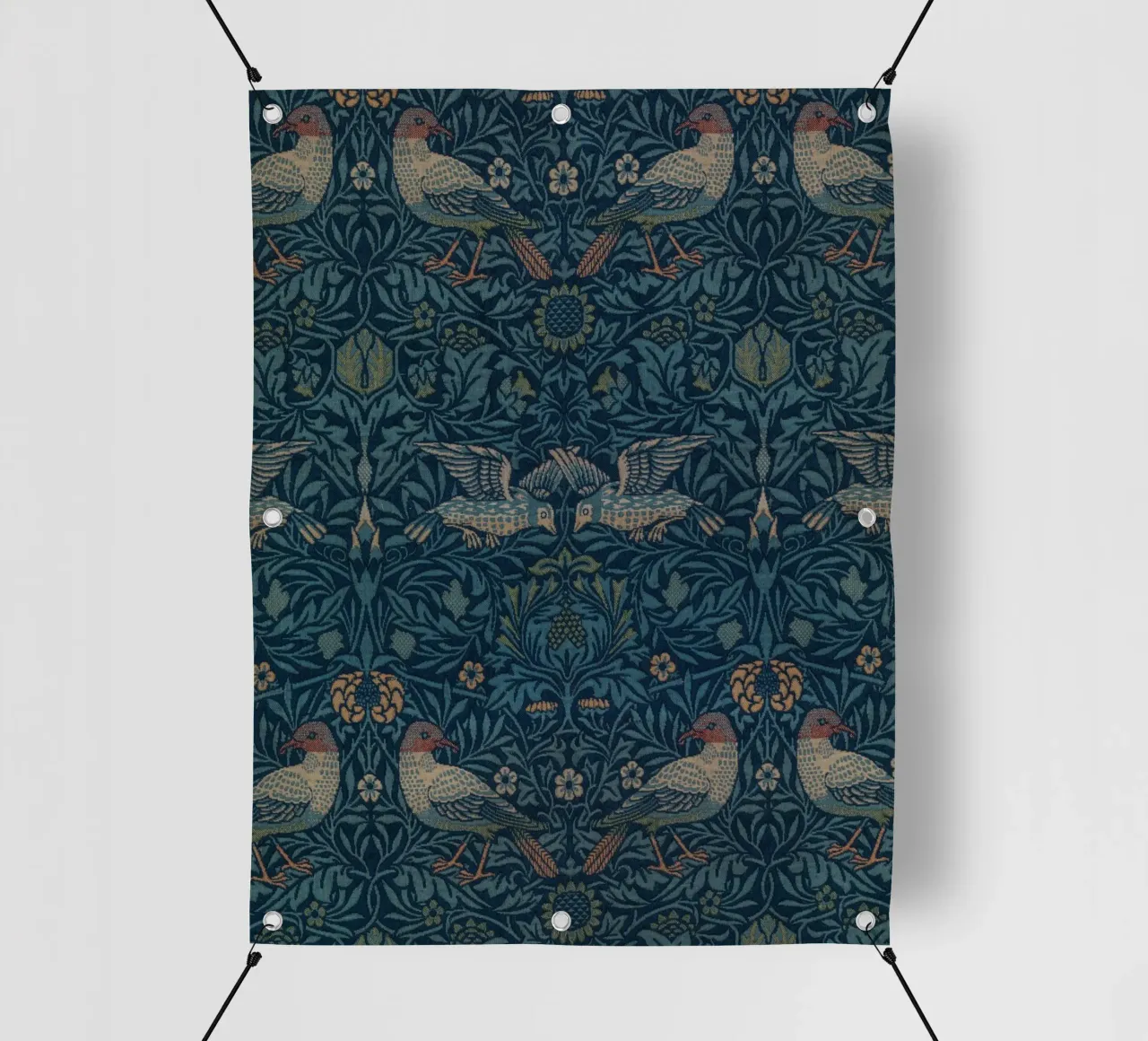 William Morris - Uccelli telo in pvc da William Store