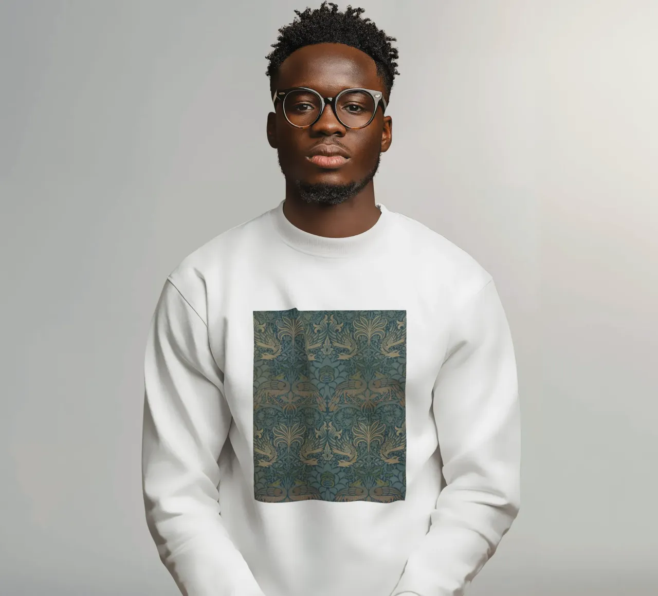 William Morris - Pavone e drago felpa da William Store