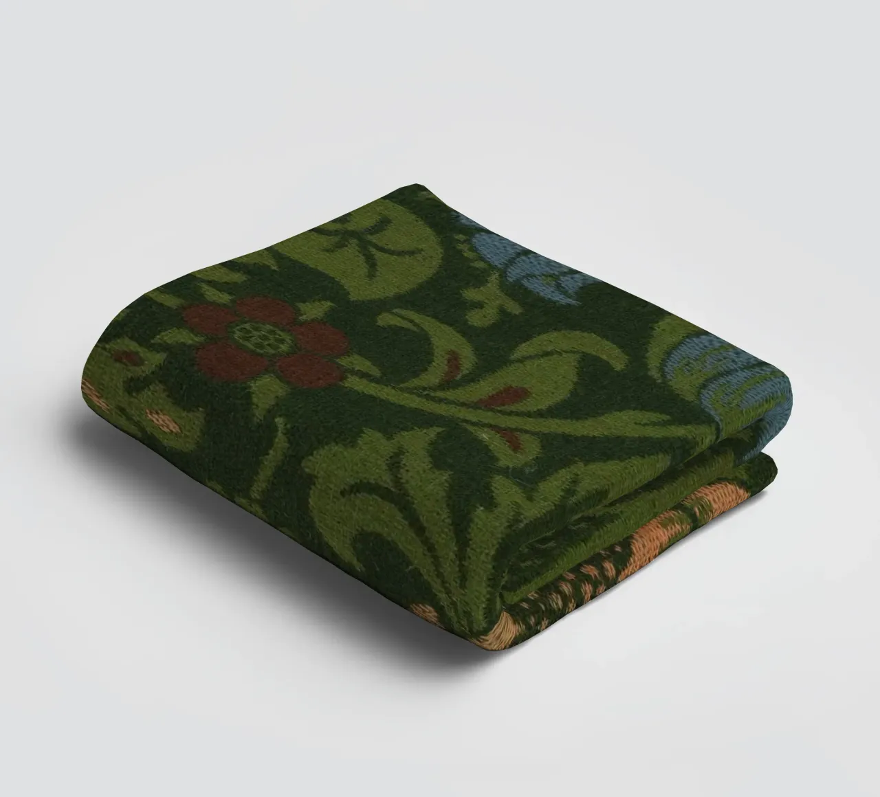 William Morris - Violetta e aquilegia, dettaglio asciugamano da bagno da William Store