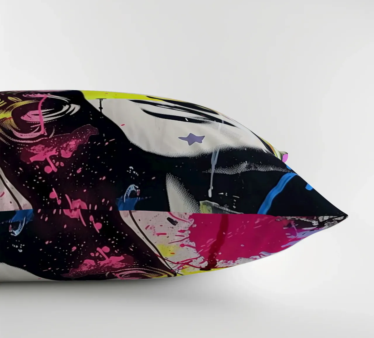 Monna Lisa pop-art cuscino da Carinaprint