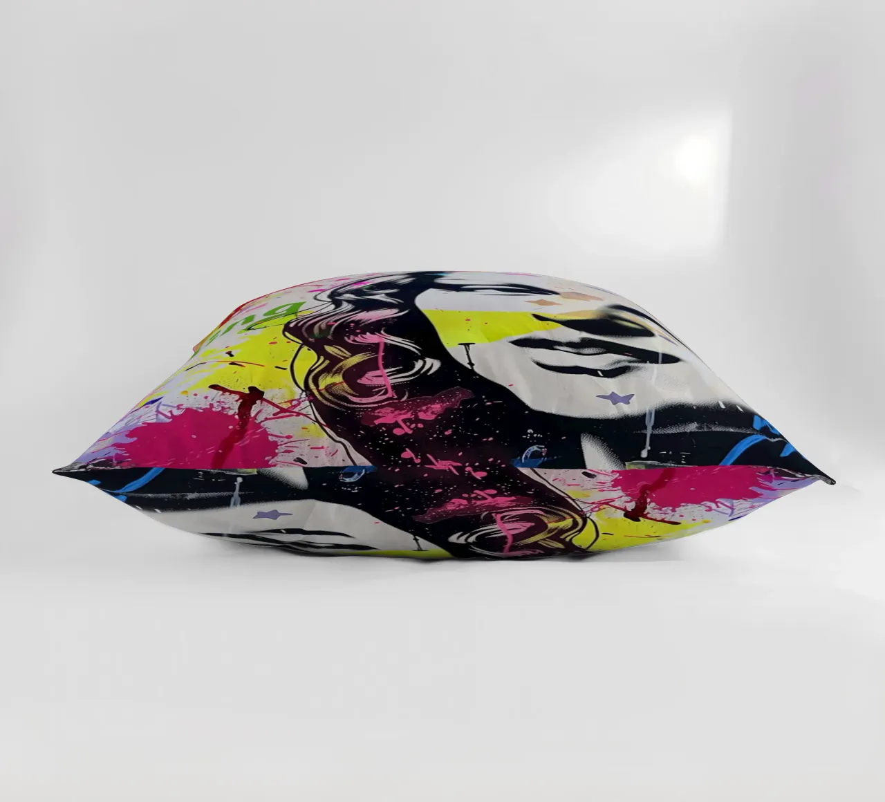 Monna Lisa pop-art cuscino da Carinaprint