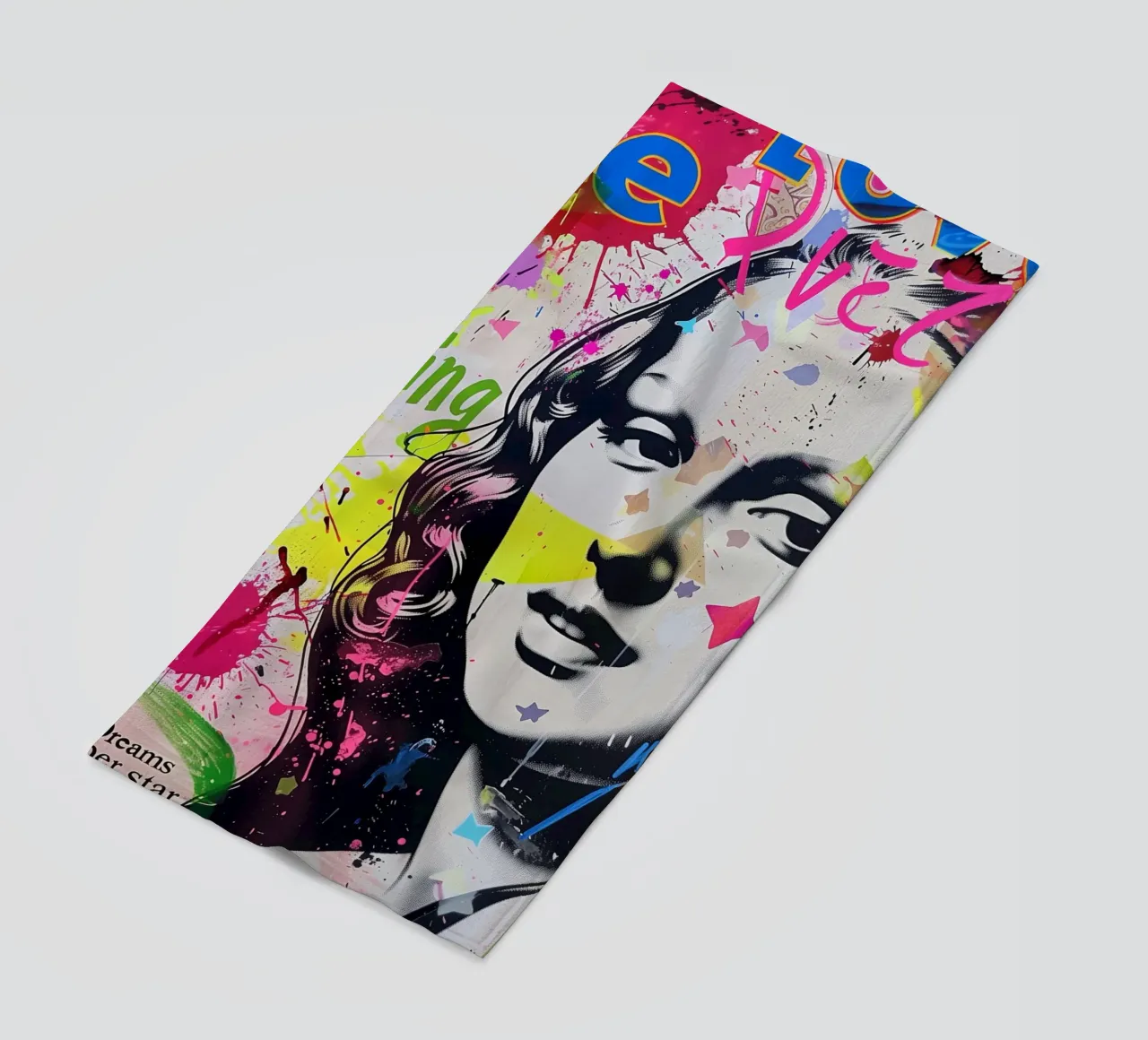 Monna Lisa pop-art telo mare da Carinaprint