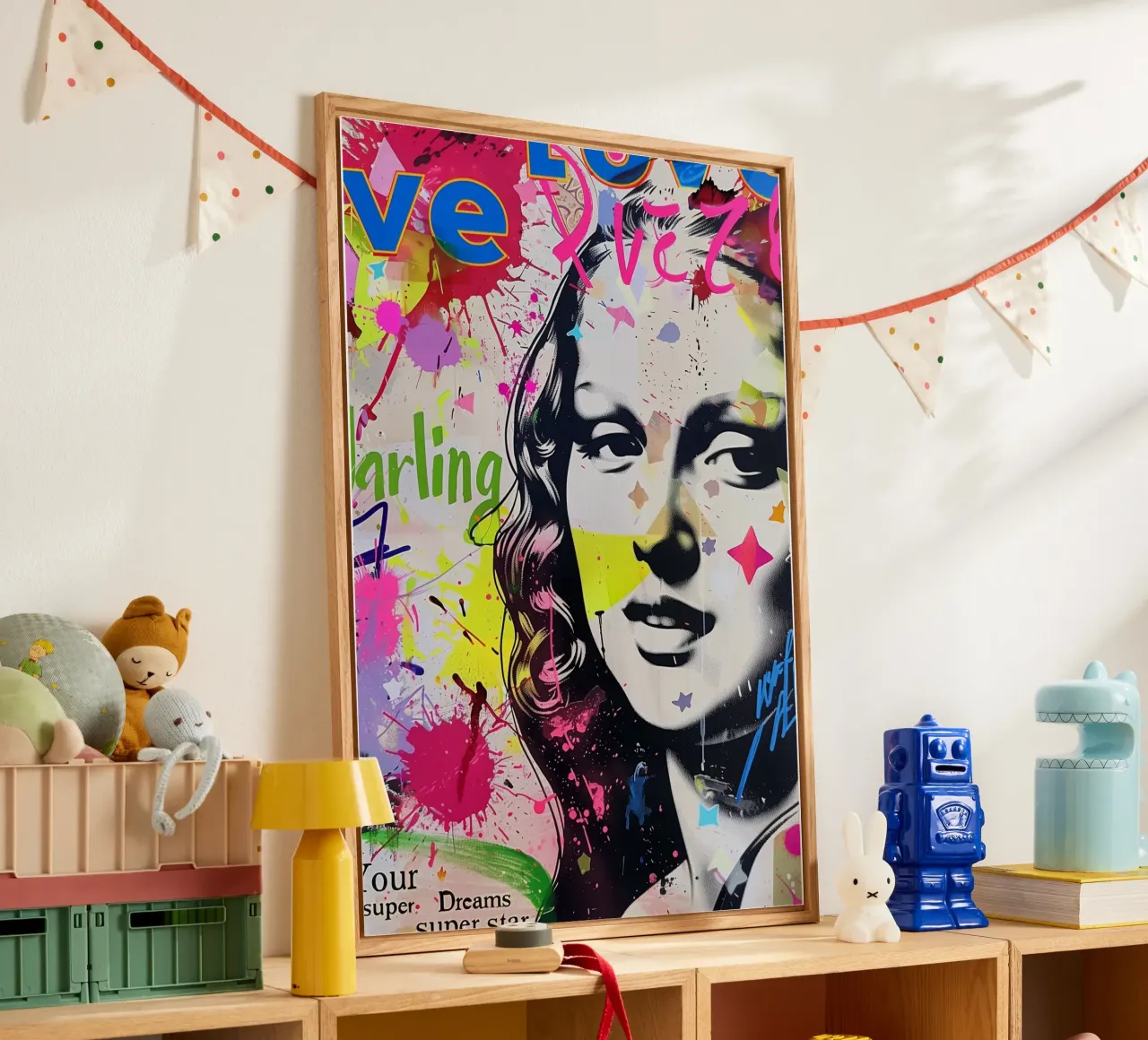 Monna Lisa pop-art plexiglass da Carinaprint
