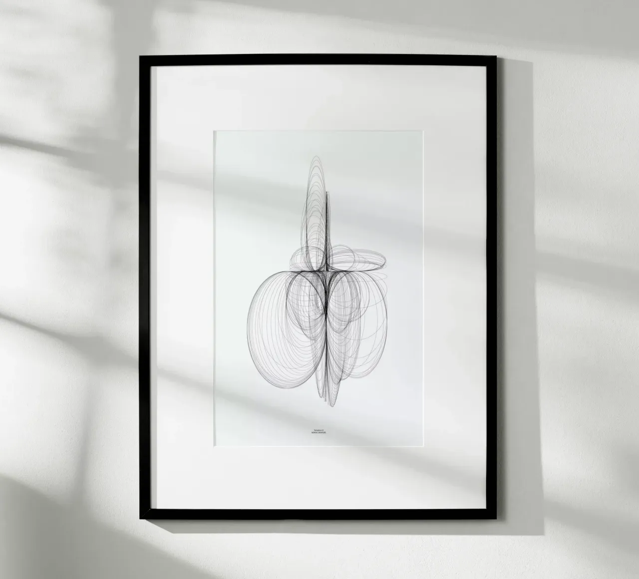 Tornadoes III poster con telaio in plastica da Nordic Creators