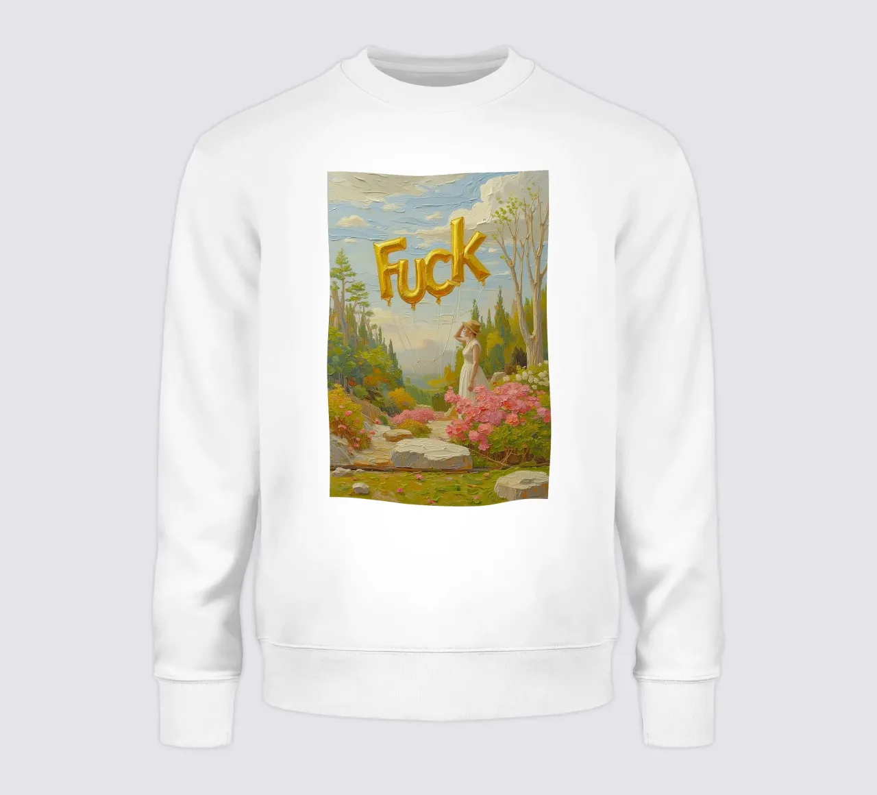 Giving Flying F*uck felpa da Attaboy Dsgn