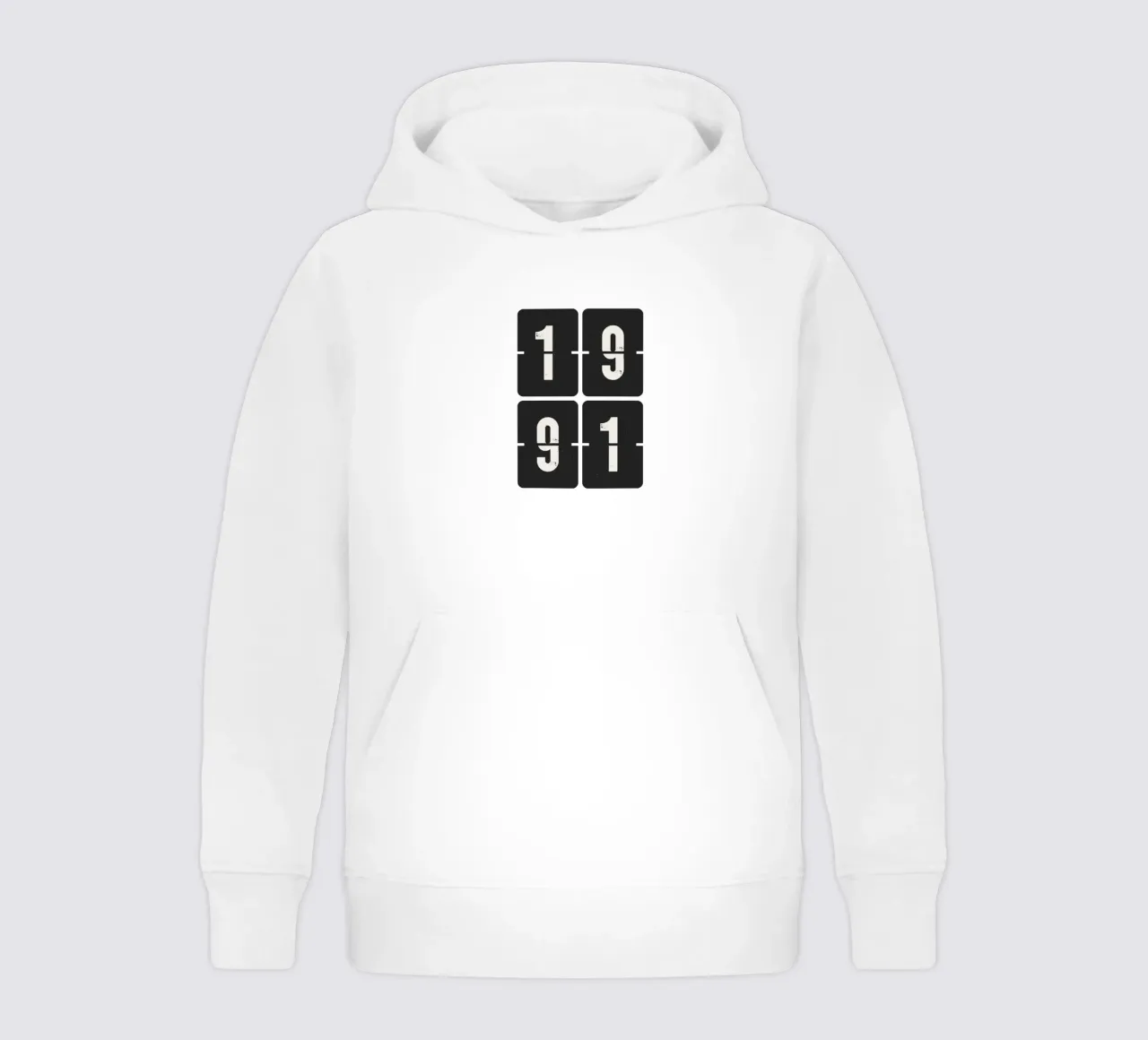 1991 Jahr Kinder Hoodie von Vintagrafica