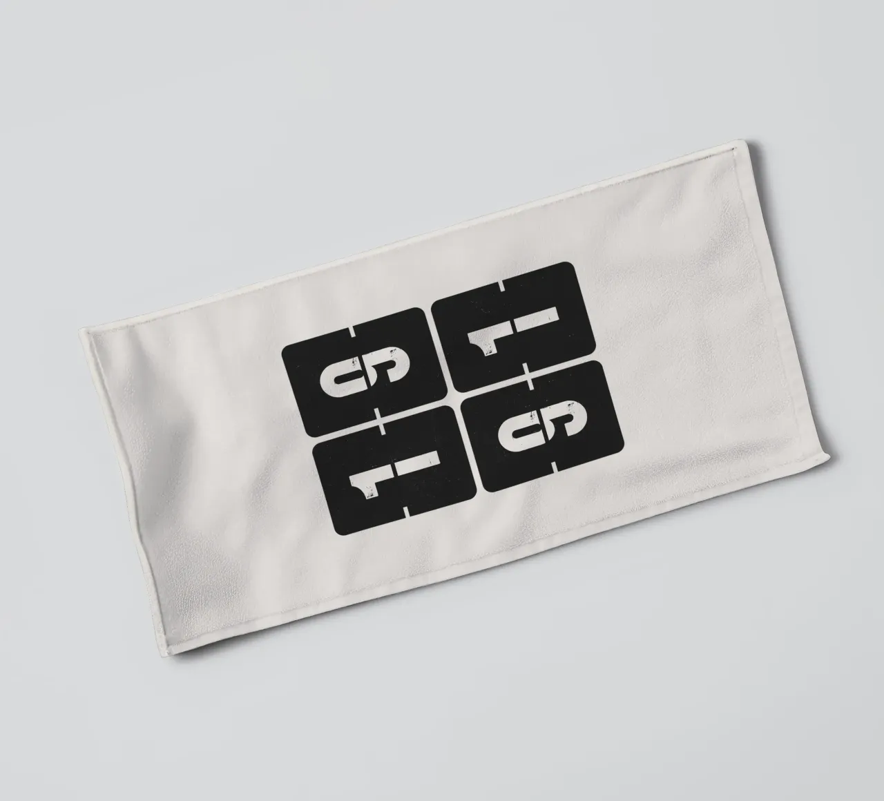 1991 Jaar badhanddoek van Vintagrafica
