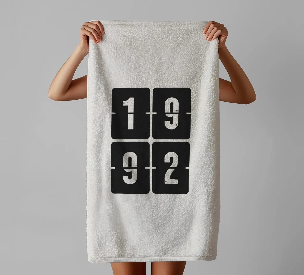 Anno 1992 asciugamano da bagno da Vintagrafica