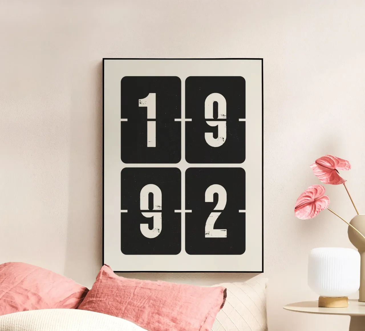 Année 1992 plexiglas de Vintagrafica