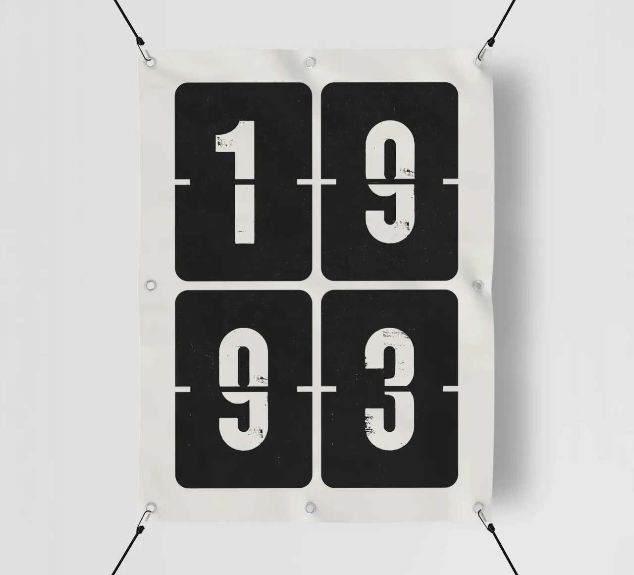 Anno 1993 telo in pvc da Vintagrafica