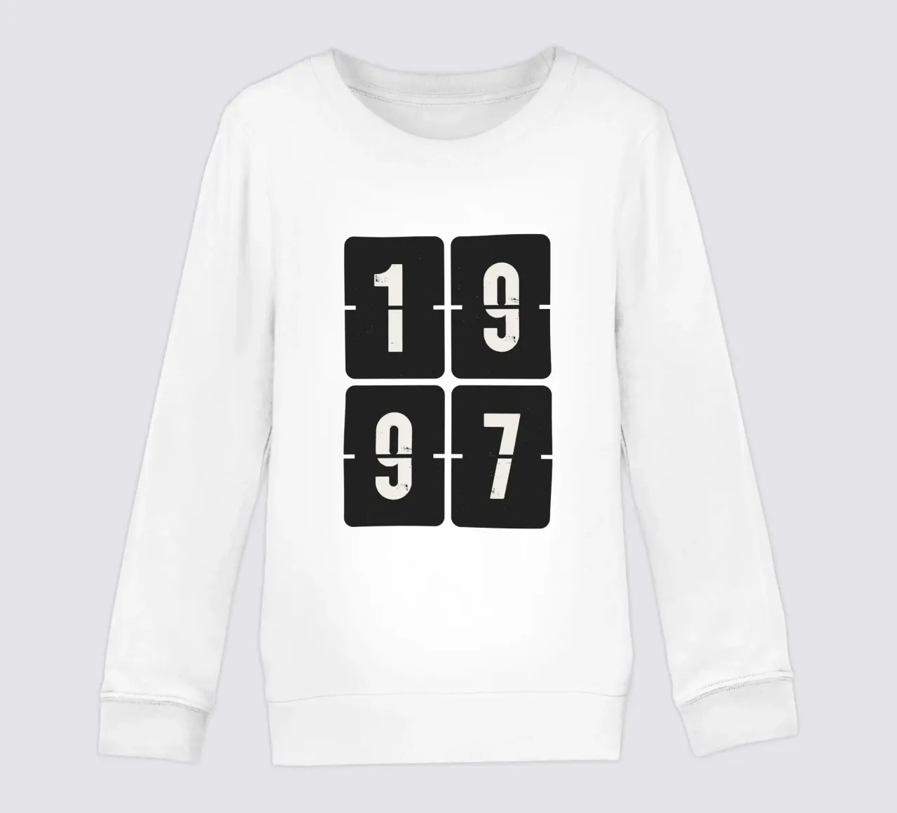 1997 Year kids sweatshirt by Vintagrafica