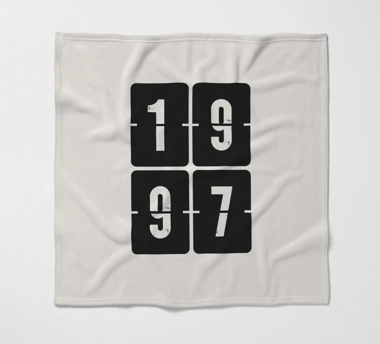 1997 Year fleece blanket by Vintagrafica