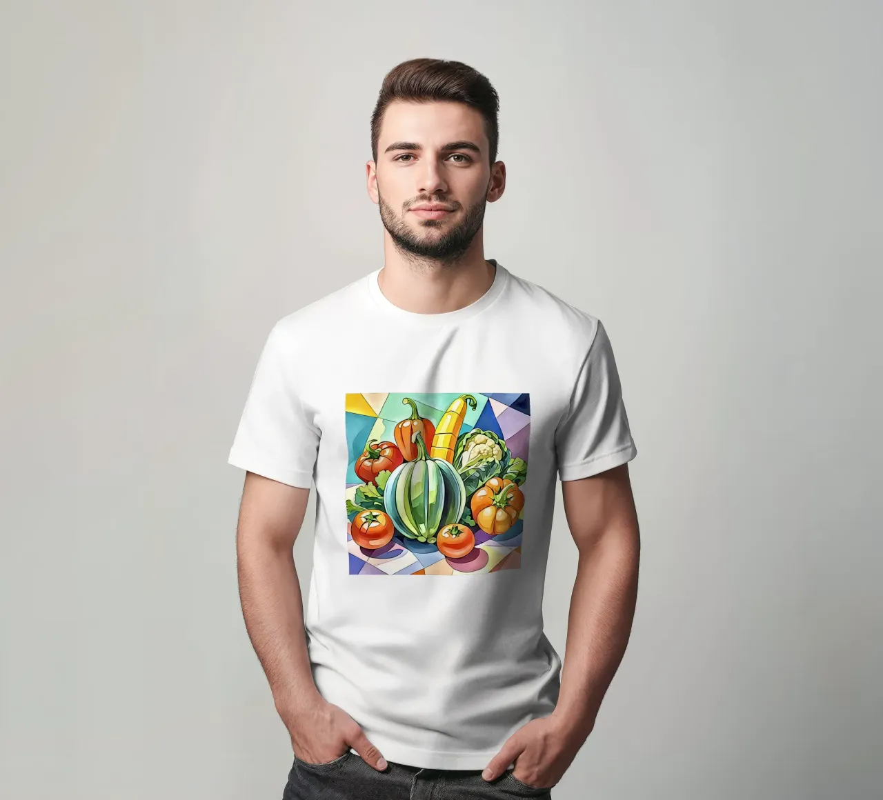 Vegetables in pastel #1 t-shirt by ZAMART