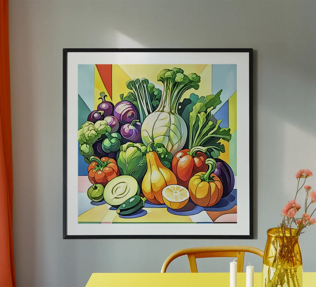 Verdure in pastello #2 poster da ZAMART
