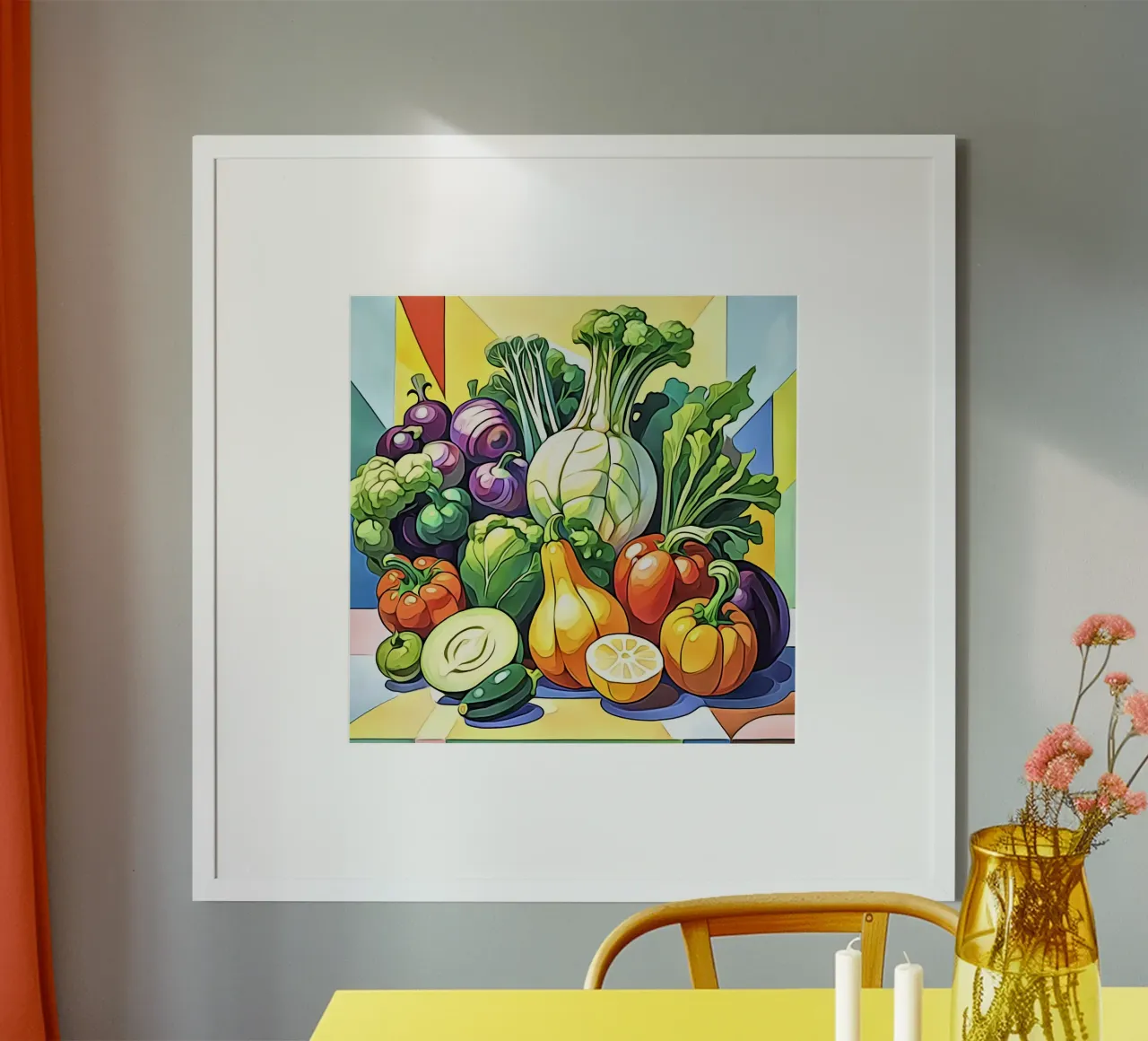 Verdure in pastello #2 poster da ZAMART
