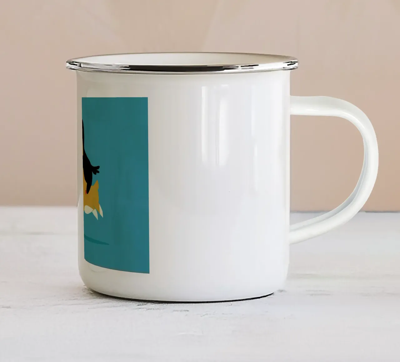 Like The Wind tazza in smalto da Jay Fleck