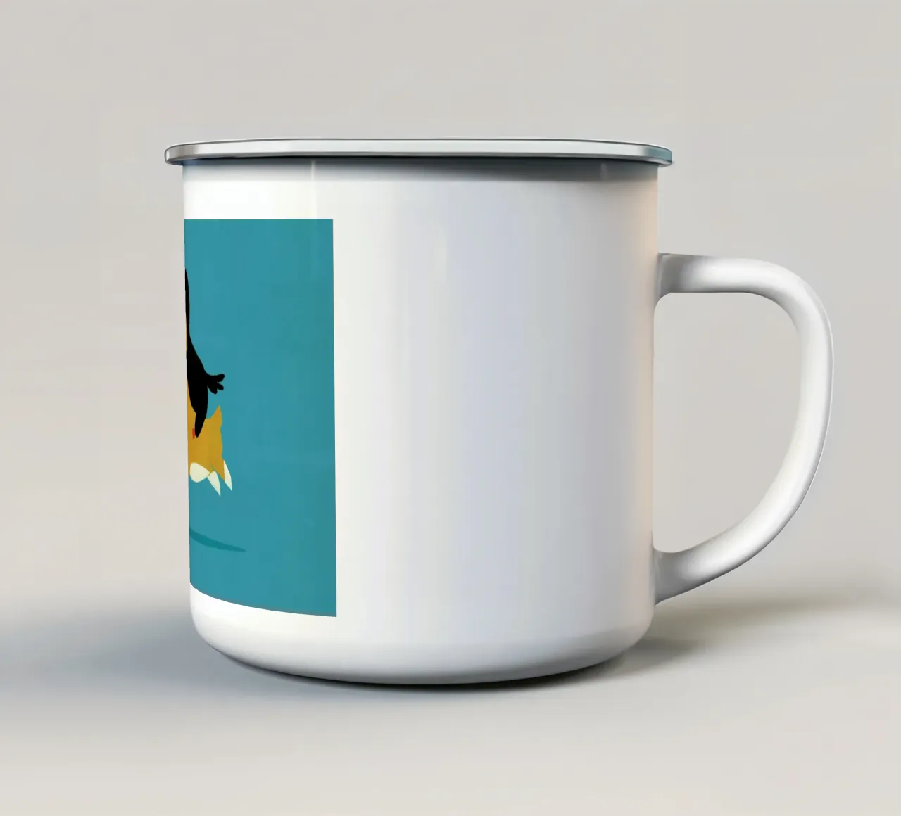 Like The Wind tazza in smalto da Jay Fleck
