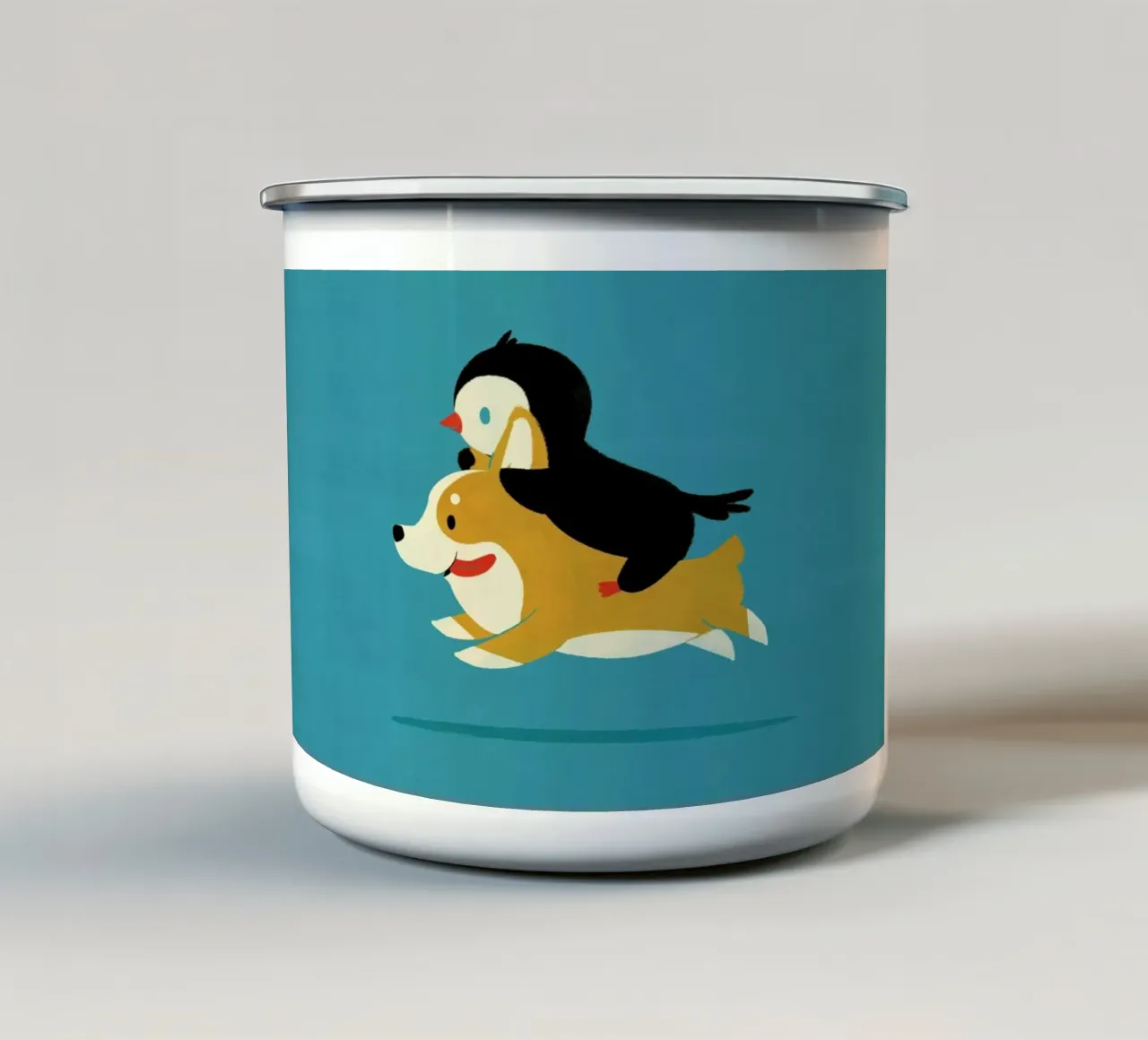 Like The Wind tazza in smalto da Jay Fleck