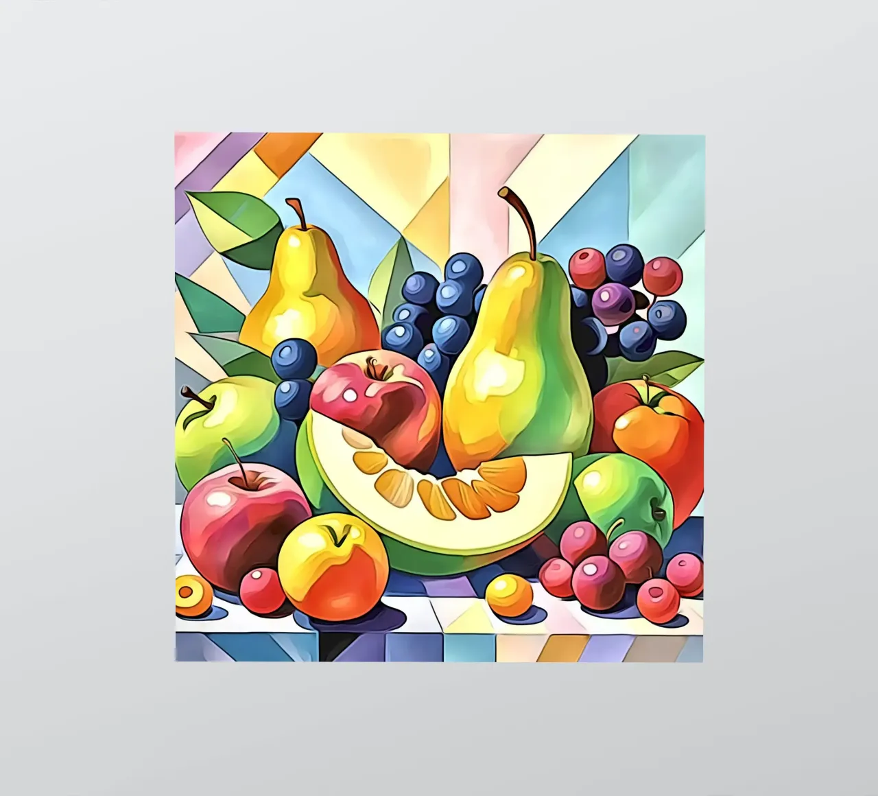 Fruit in pastel #1 sticker by ZAMART
