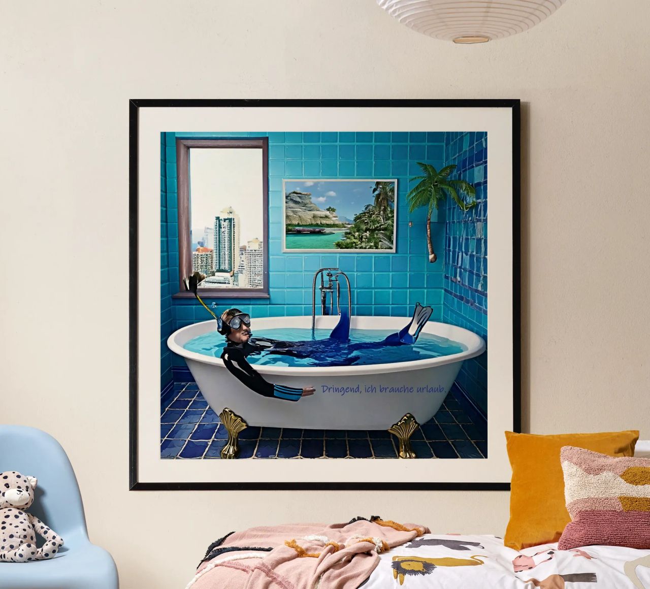 Dringend, ich brauche Urlaub. poster de Thierry vobmann photography