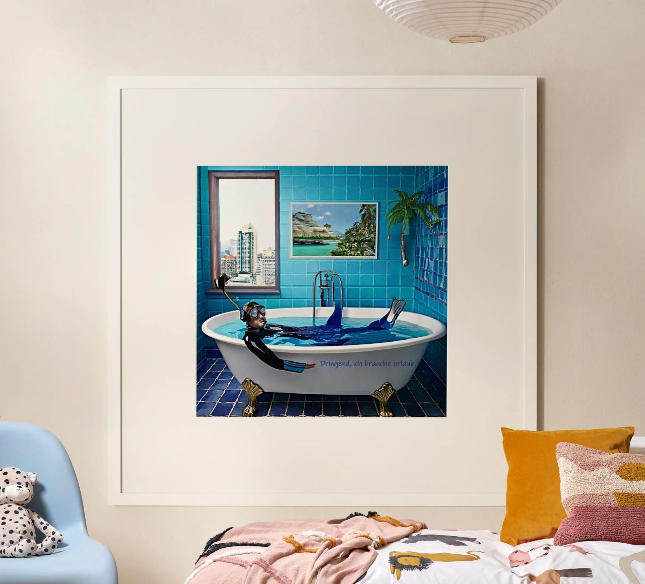 Dringend, ich brauche Urlaub. poster de Thierry vobmann photography
