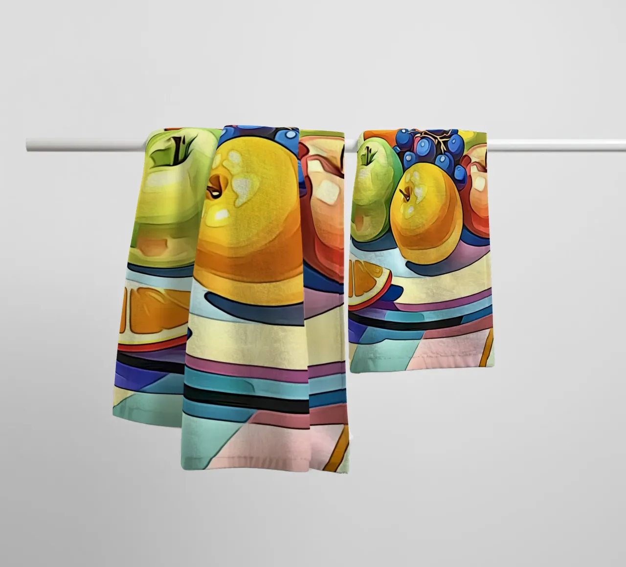 Frutta in pastello #2 asciugamano da bagno da ZAMART