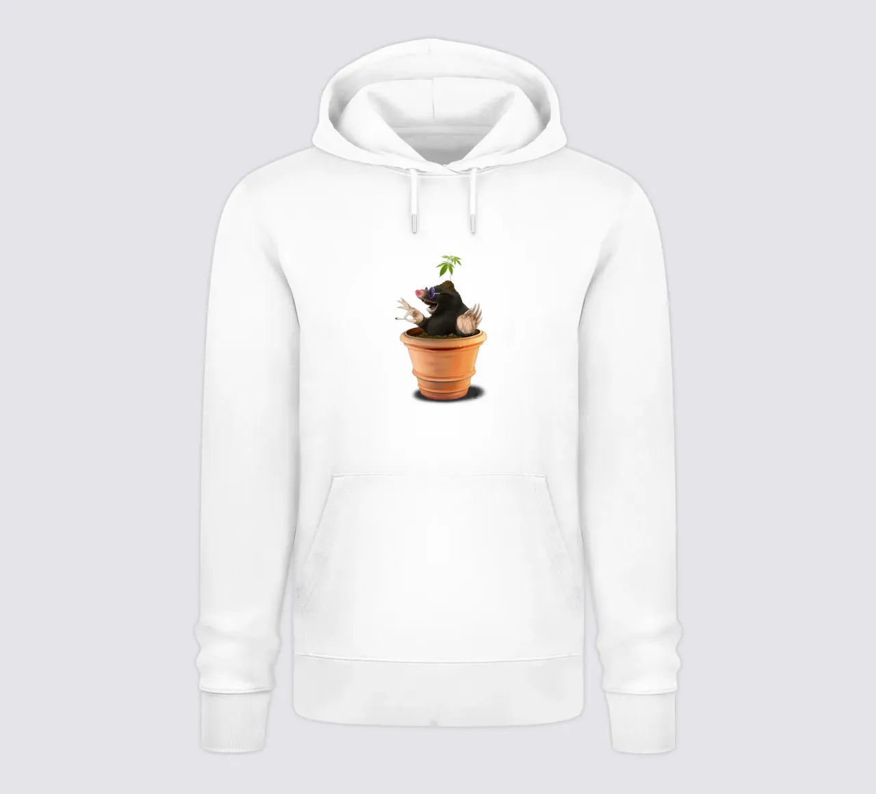 Pot (Wordless) felpa con cappuccio da Rob Art | Illustration