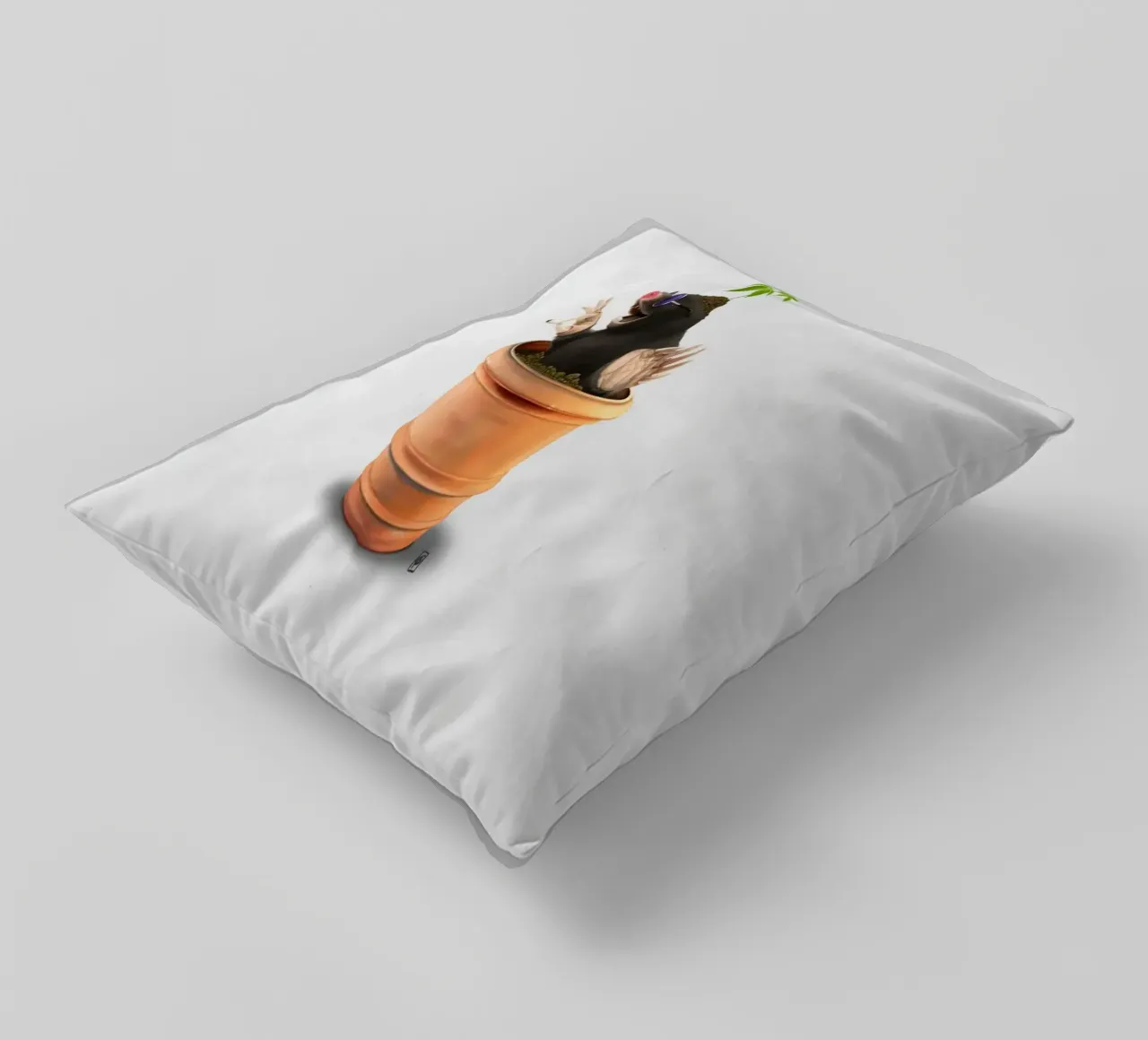 Pot (Wordless) cuscino da Rob Art | Illustration