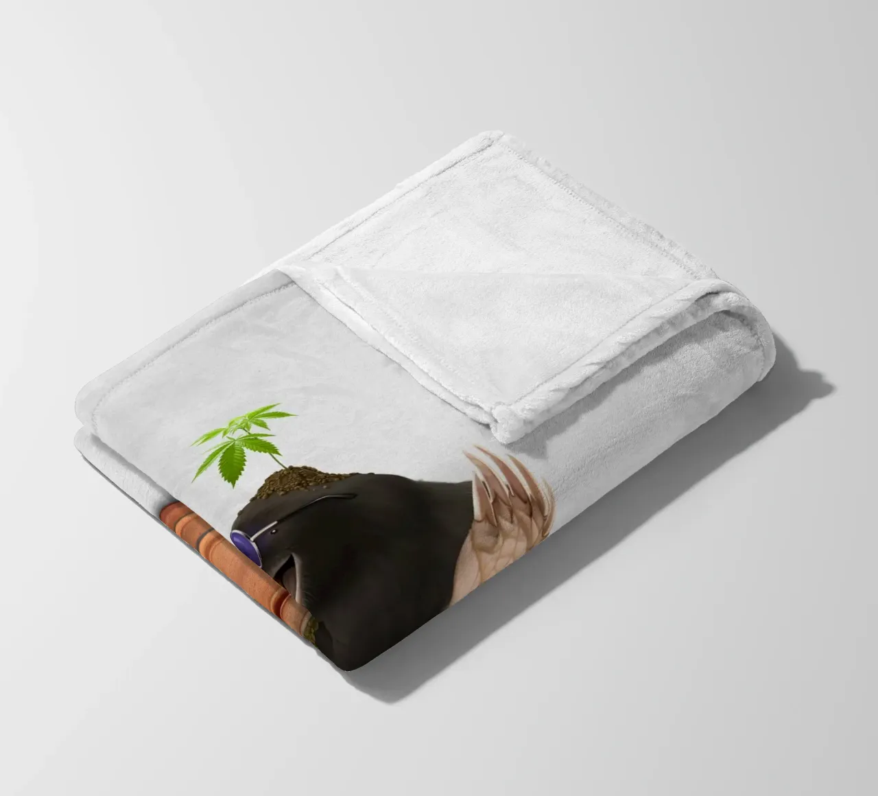 Pot (Wordless) coperta in pile da Rob Art | Illustration