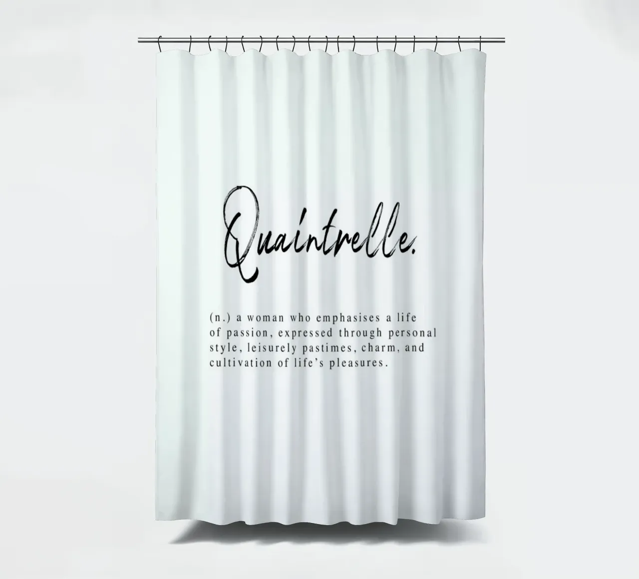 Quaintrelle tenda da doccia da Honeymoon Hotel