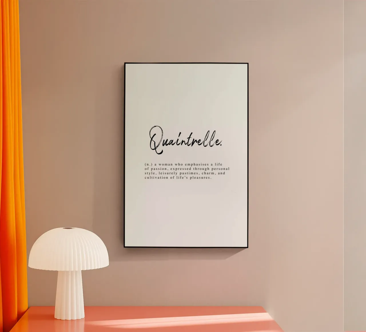 Quaintrelle plexiglass da Honeymoon Hotel