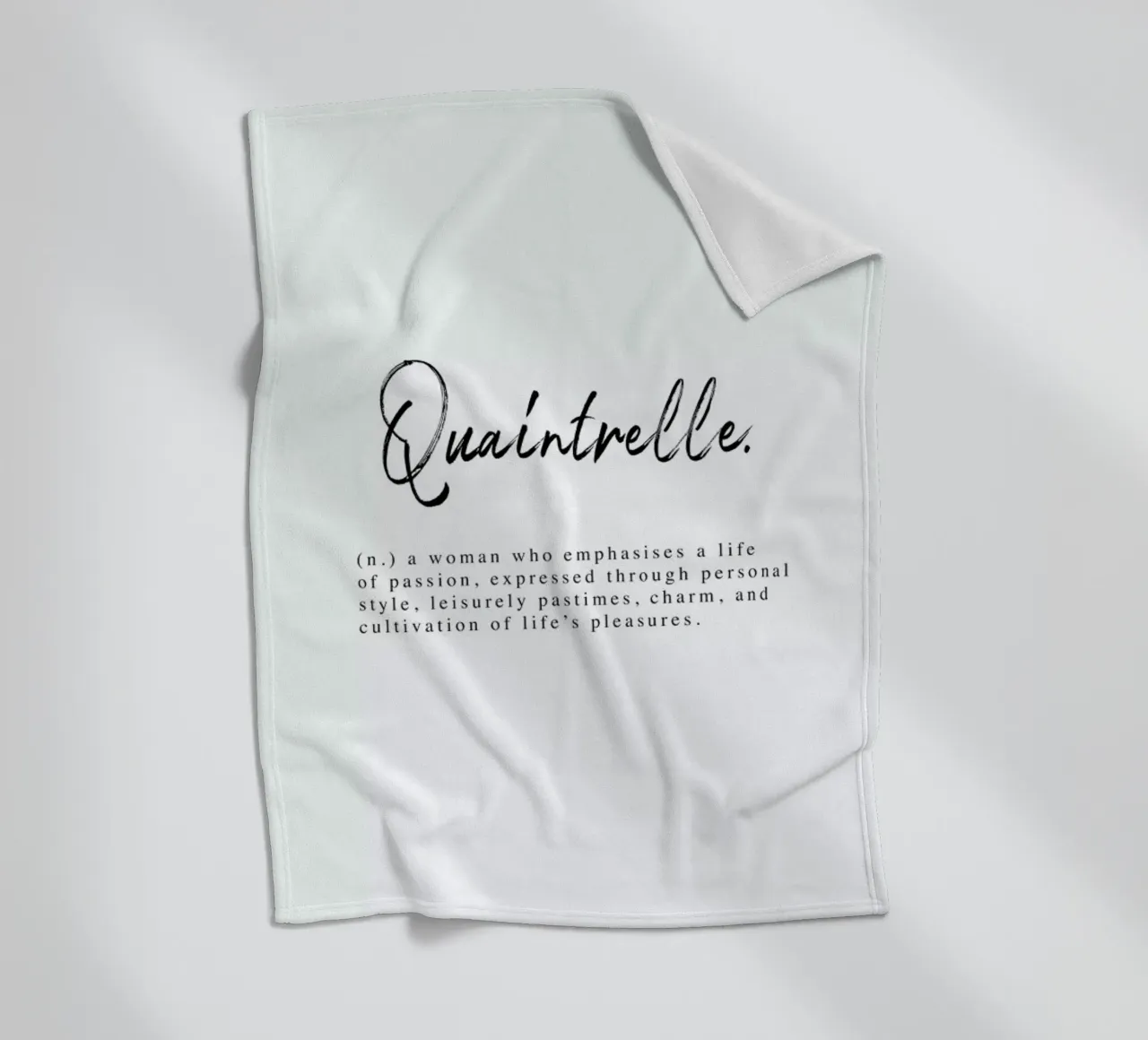 Quaintrelle coperta in pile da Honeymoon Hotel