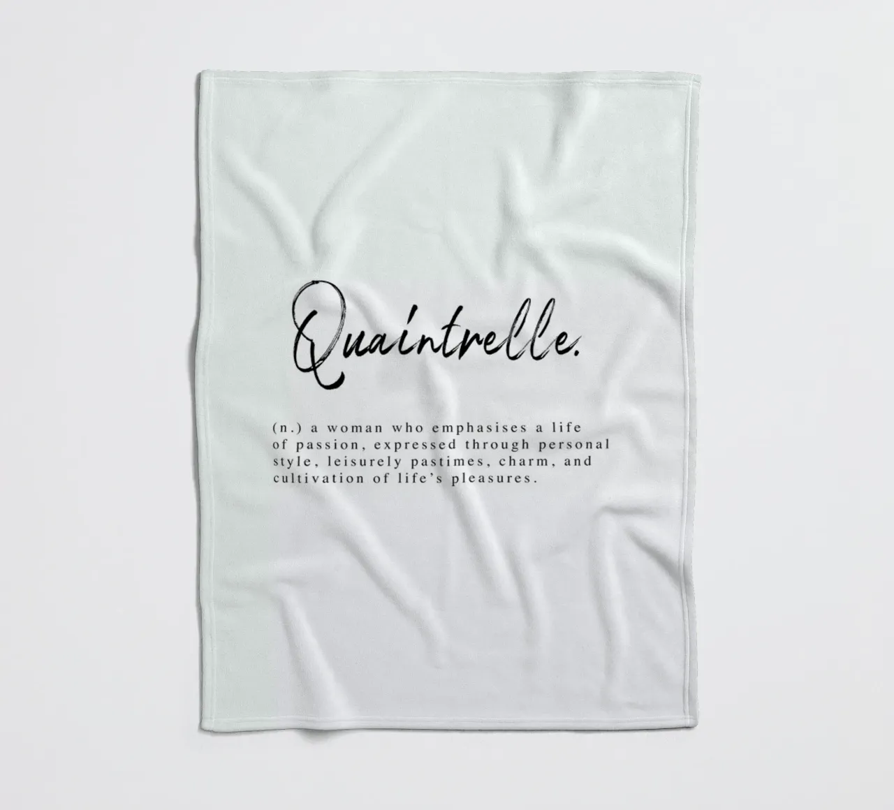 Quaintrelle coperta in pile da Honeymoon Hotel