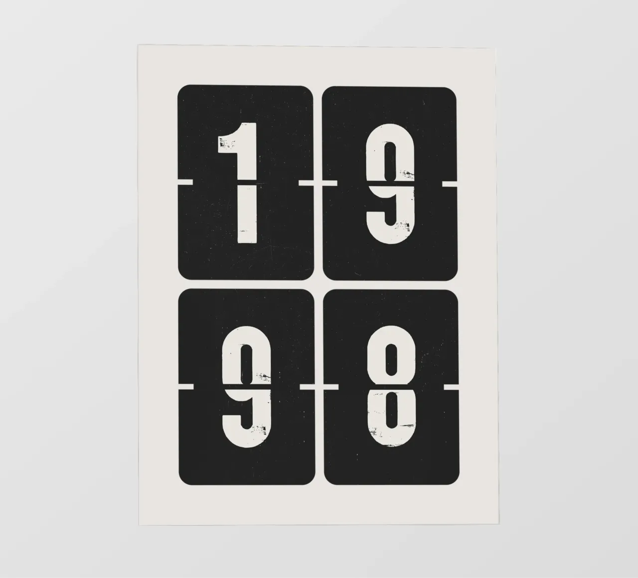 Anno 1998 telo in pvc da Vintagrafica