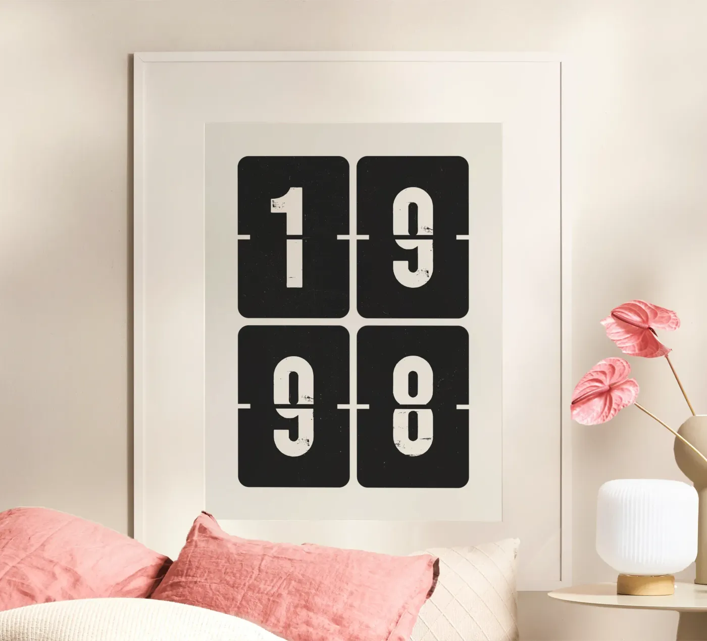 1998 Year poster by Vintagrafica