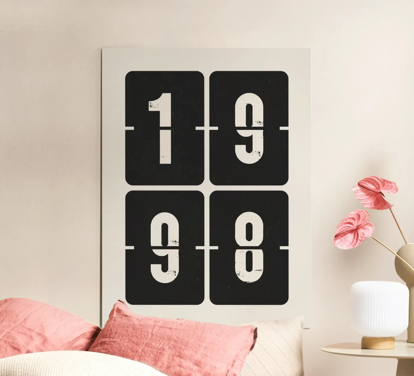 1998 Year poster by Vintagrafica