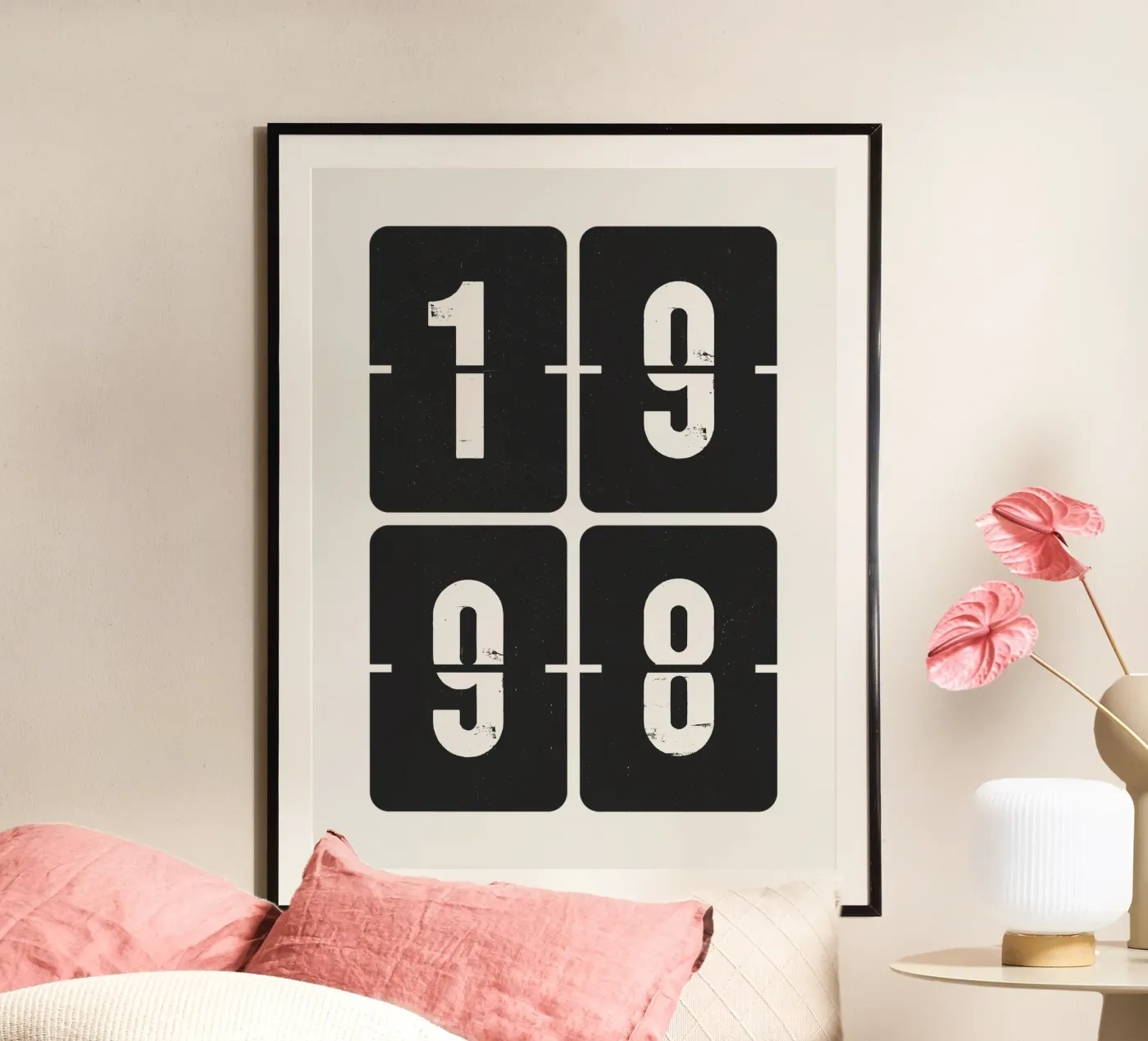 1998 Year poster by Vintagrafica