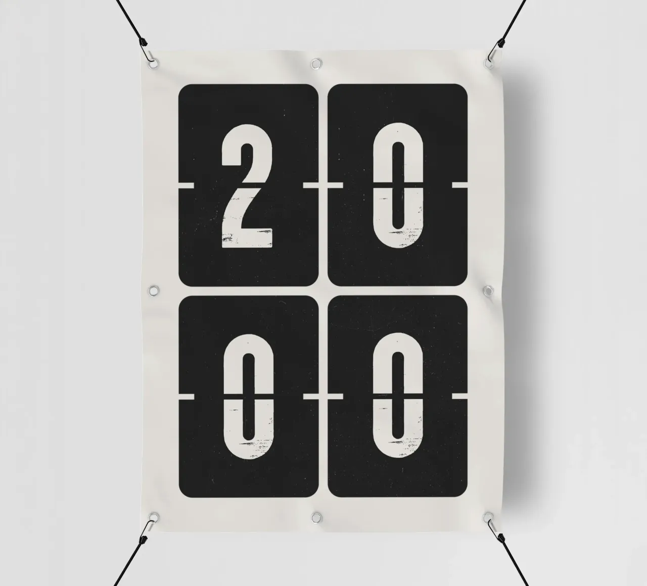 Anno 2000 telo in pvc da Vintagrafica